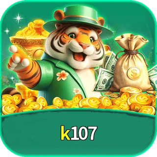 Imagem promocional da k107 mostrando a plataforma e suas vantagens